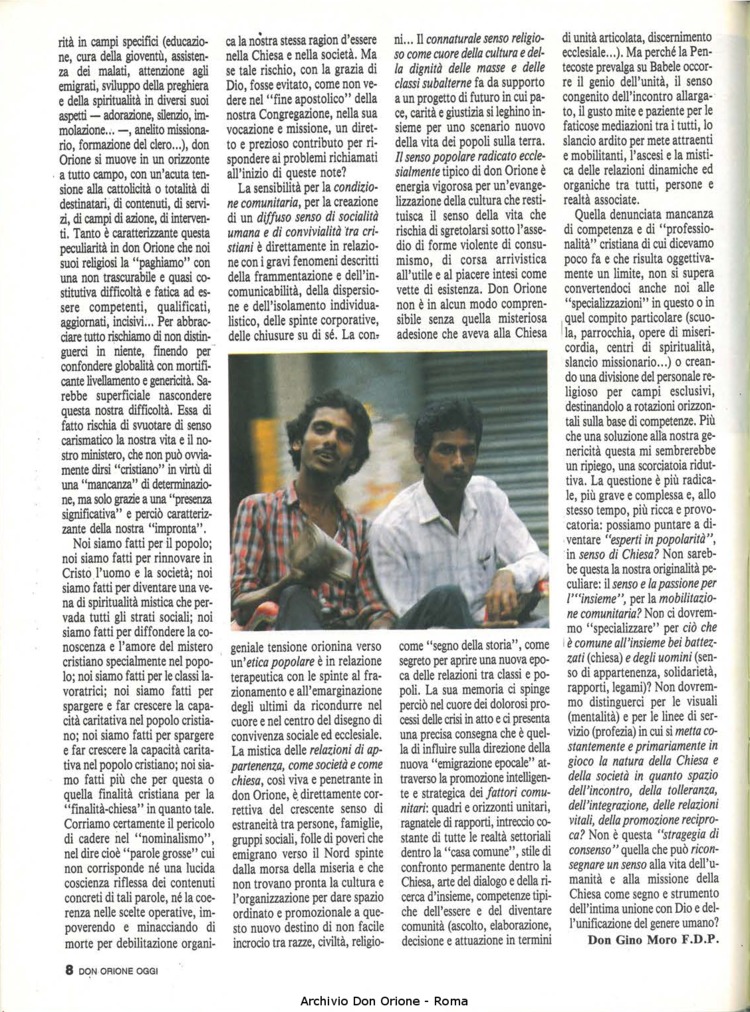 Don Orione oggi, 1990, 07, pagina 8