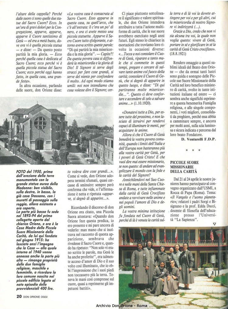 Don Orione oggi, 1990, 07, pagina 20