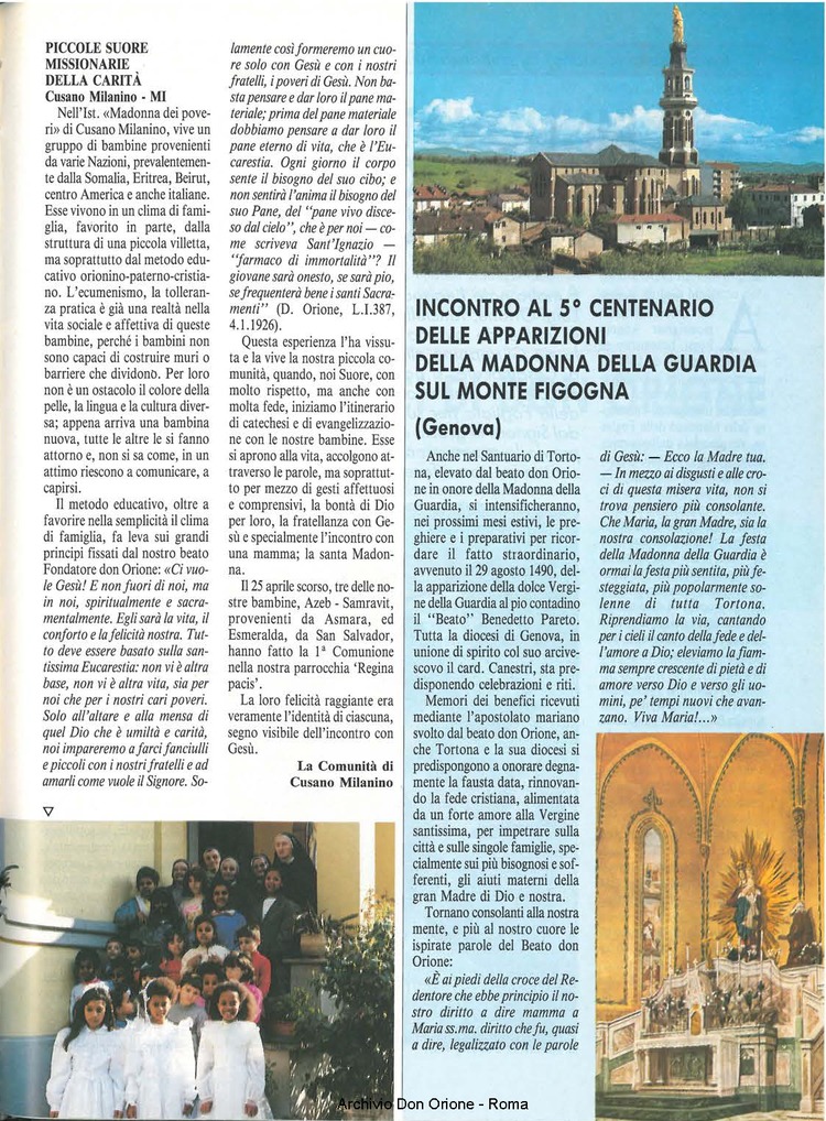 Don Orione oggi, 1990, 07, pagina 21