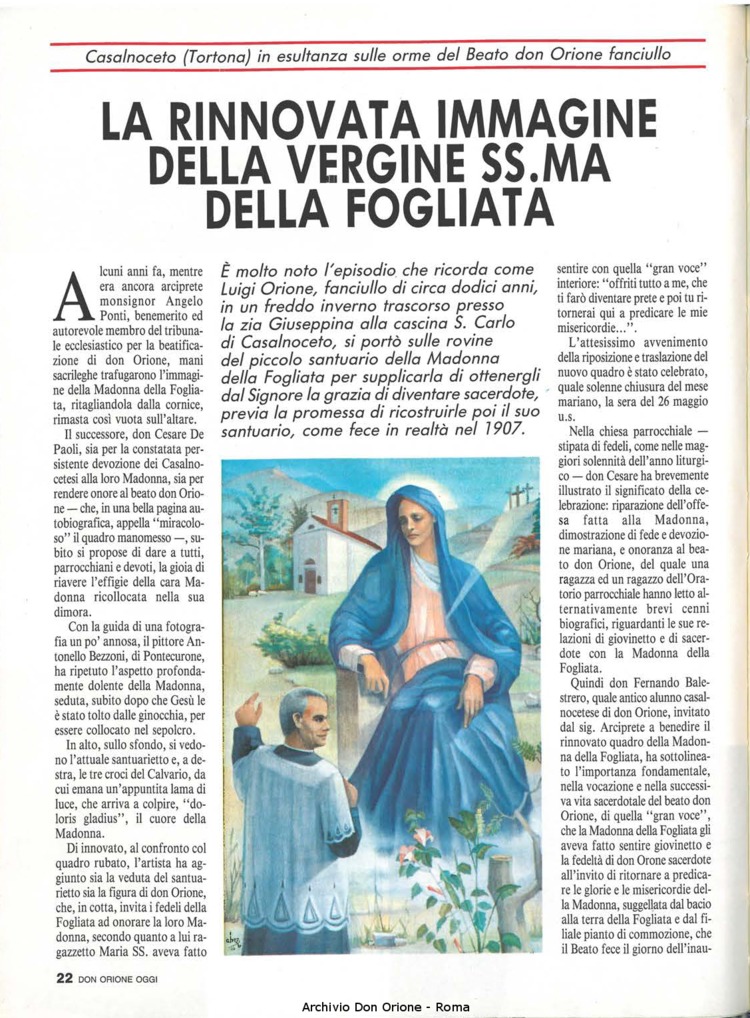 Don Orione oggi, 1990, 07, pagina 22