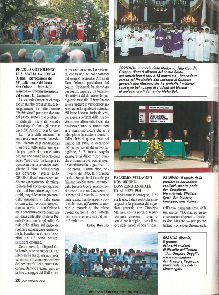 Don Orione oggi, 1990, 07, pagina 26