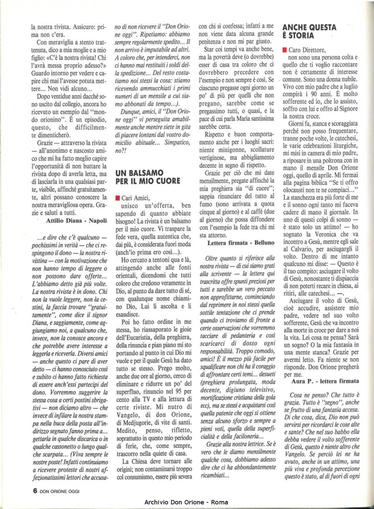 Don Orione oggi, 1990, 08, pagina 6