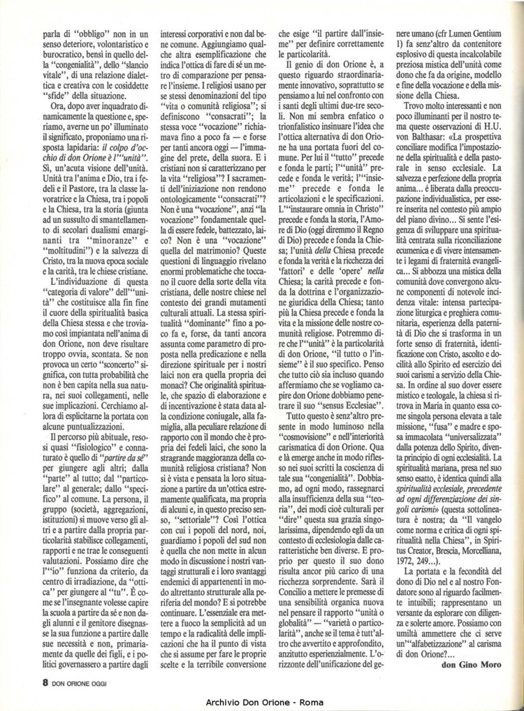 Don Orione oggi, 1990, 08, pagina 8