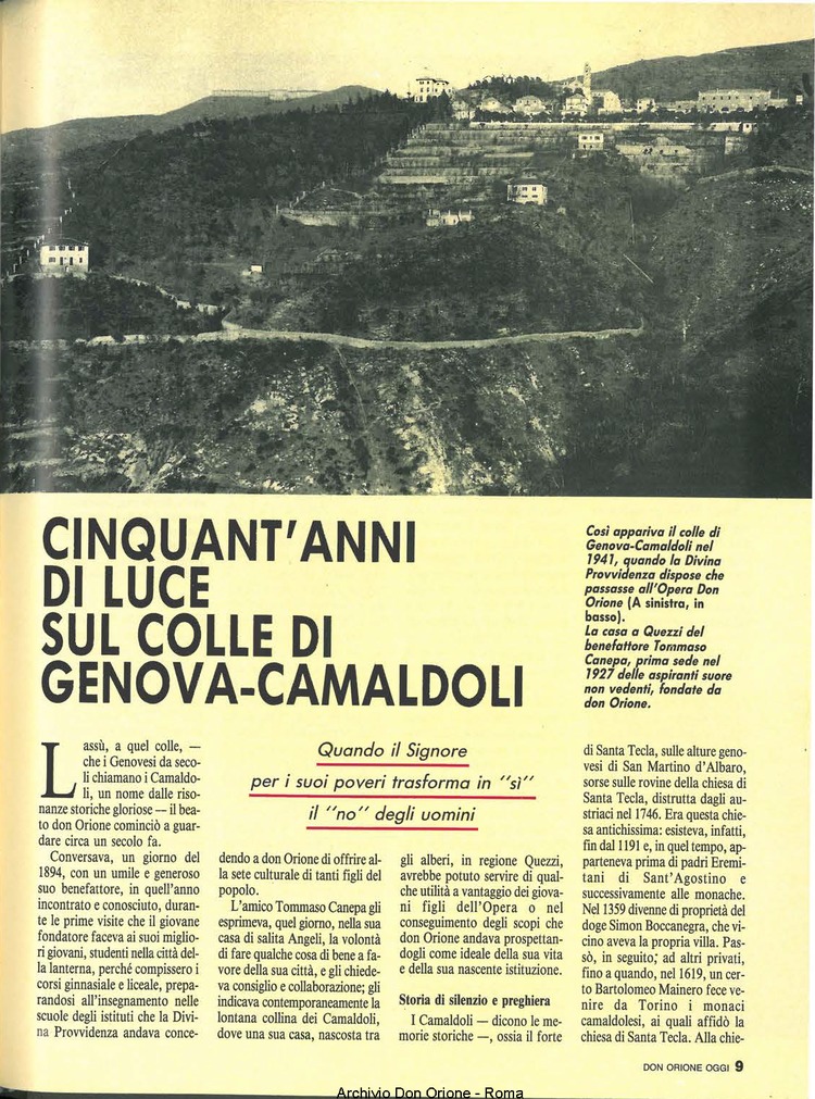 Don Orione oggi, 1990, 08, pagina 9