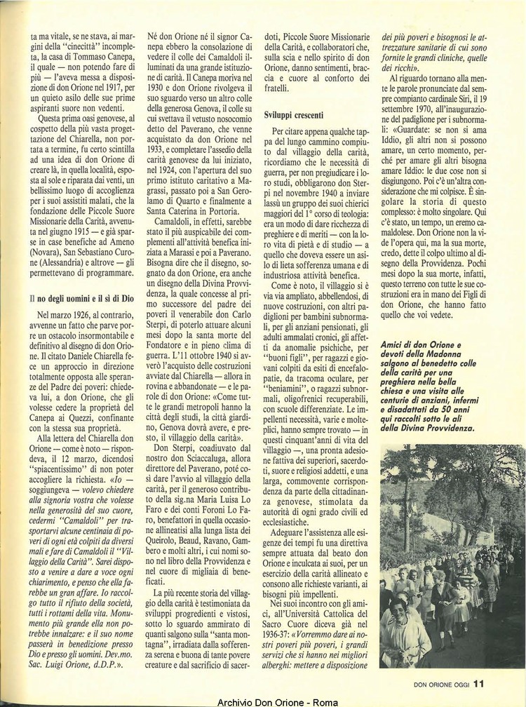Don Orione oggi, 1990, 08, pagina 11