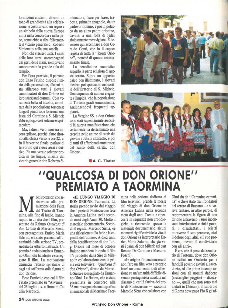 Don Orione oggi, 1990, 08, pagina 24
