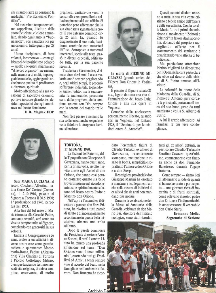 Don Orione oggi, 1990, 08, pagina 31