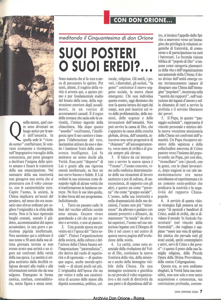 Don Orione oggi, 1990, 09, pagina 7