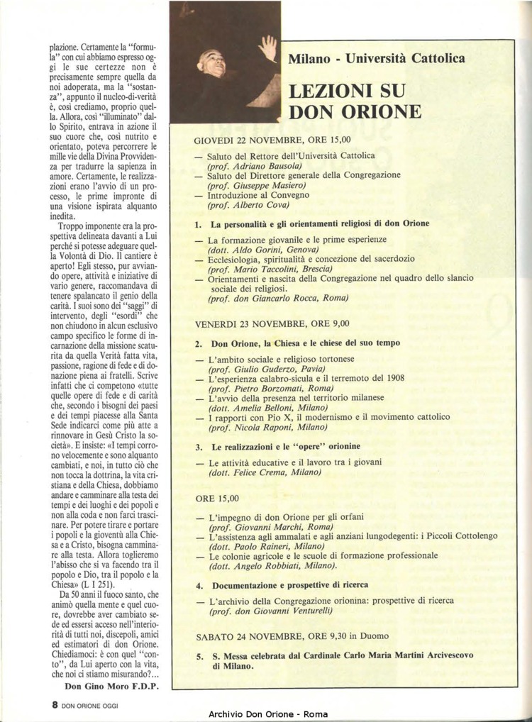 Don Orione oggi, 1990, 09, pagina 8