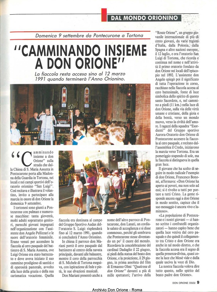 Don Orione oggi, 1990, 09, pagina 9
