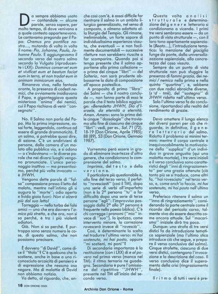 Don Orione oggi, 1990, 09, pagina 16