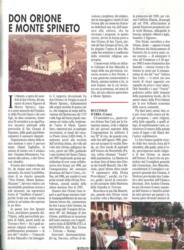 Don Orione oggi, 1990, 09, pagina 23