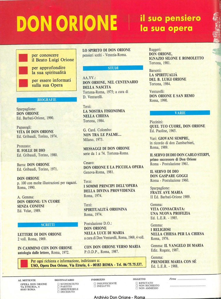 Don Orione oggi, 1990, 09, pagina 32