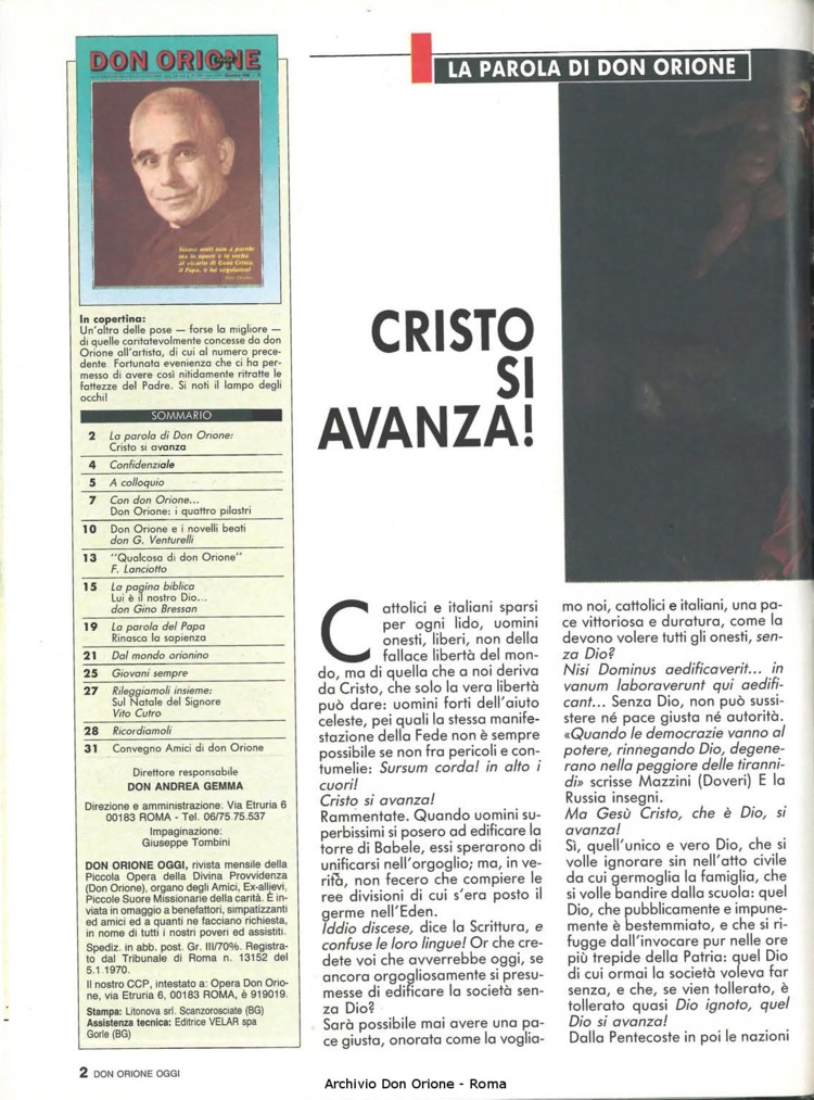 Don Orione oggi, 1990, 10, pagina 2