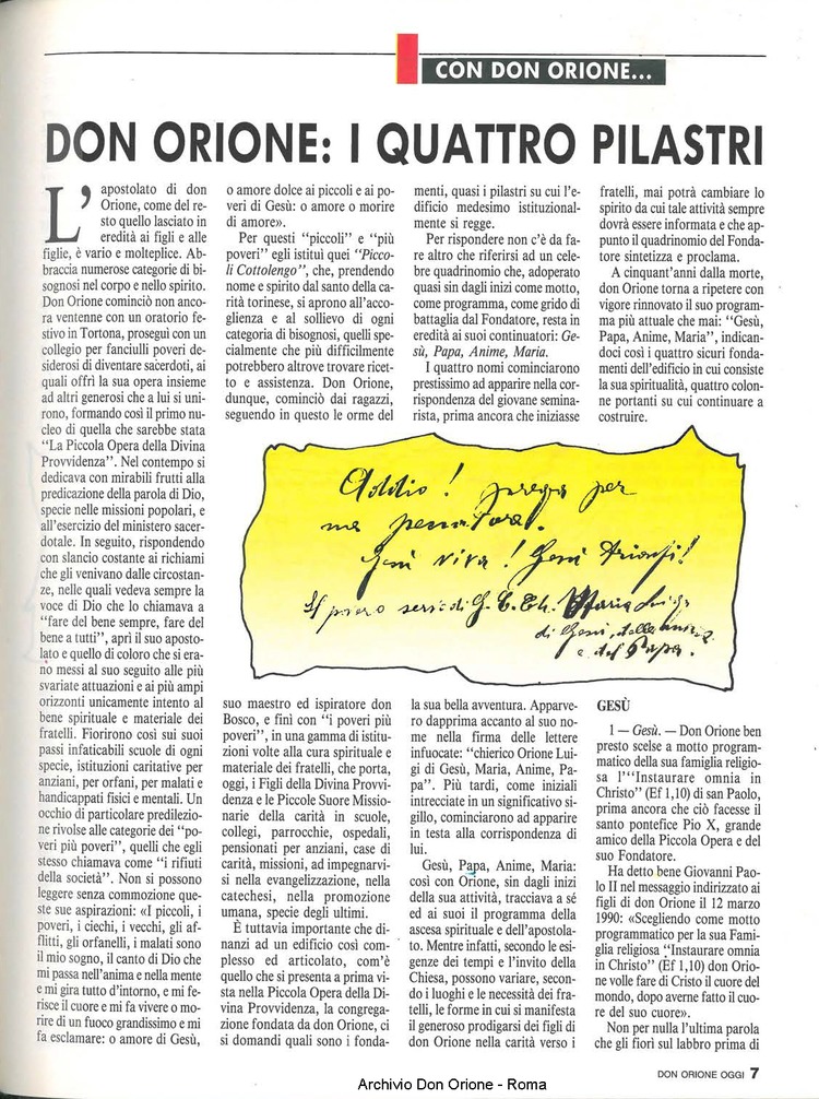 Don Orione oggi, 1990, 10, pagina 7