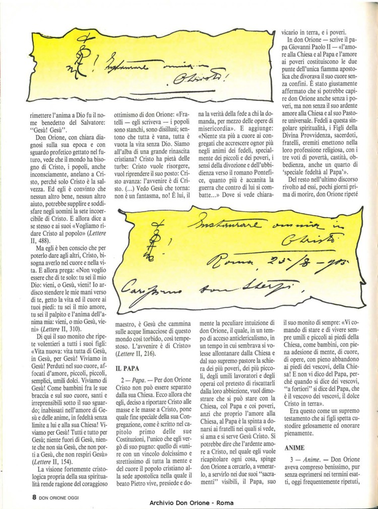 Don Orione oggi, 1990, 10, pagina 8