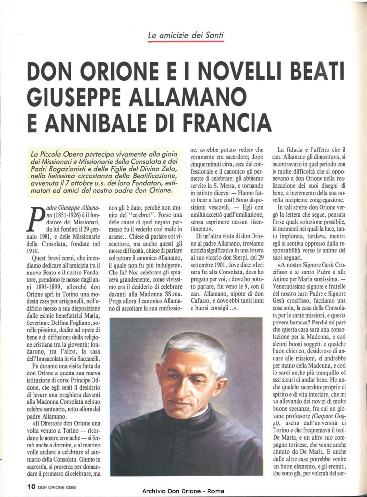 Don Orione oggi, 1990, 10, pagina 10