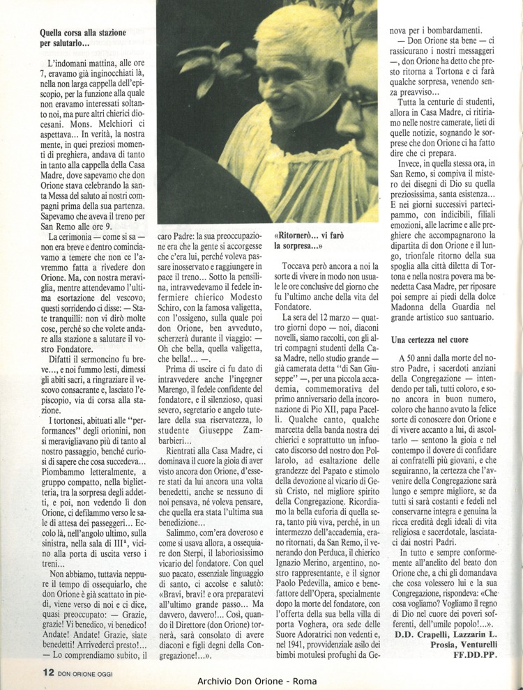 Don Orione oggi, 1991, 01, pagina 12