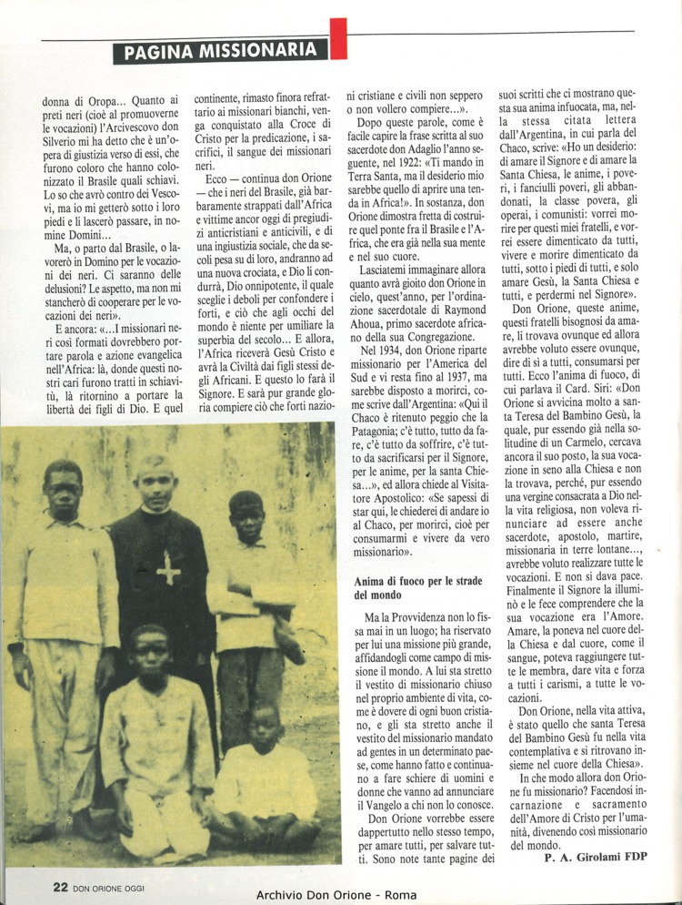Don Orione oggi, 1991, 01, pagina 22