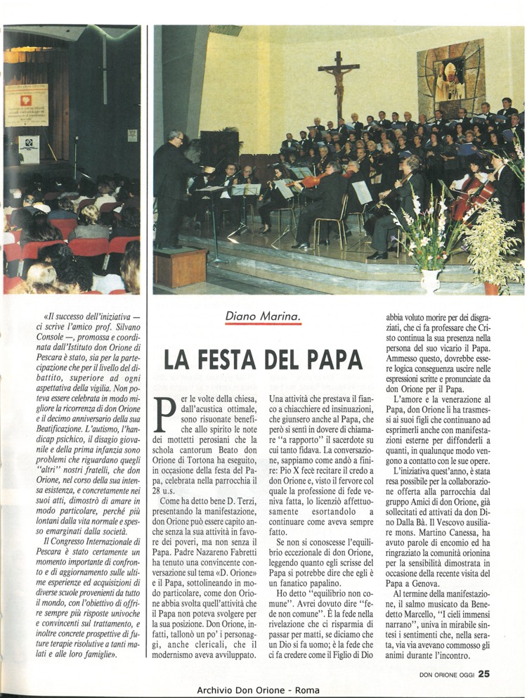 Don Orione oggi, 1991, 01, pagina 25