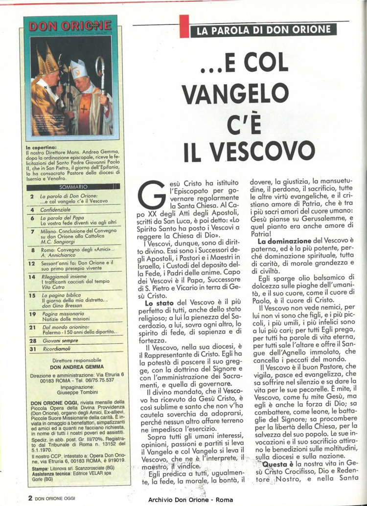 Don Orione oggi, 1991, 02, pagina 2
