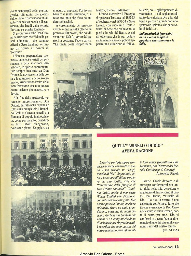 Don Orione oggi, 1991, 02, pagina 13