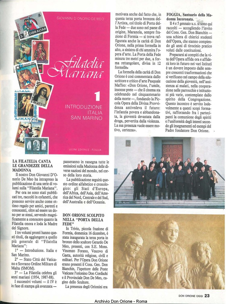 Don Orione oggi, 1991, 02, pagina 23