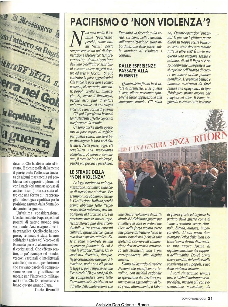 Don Orione oggi, 1991, 03, pagina 21
