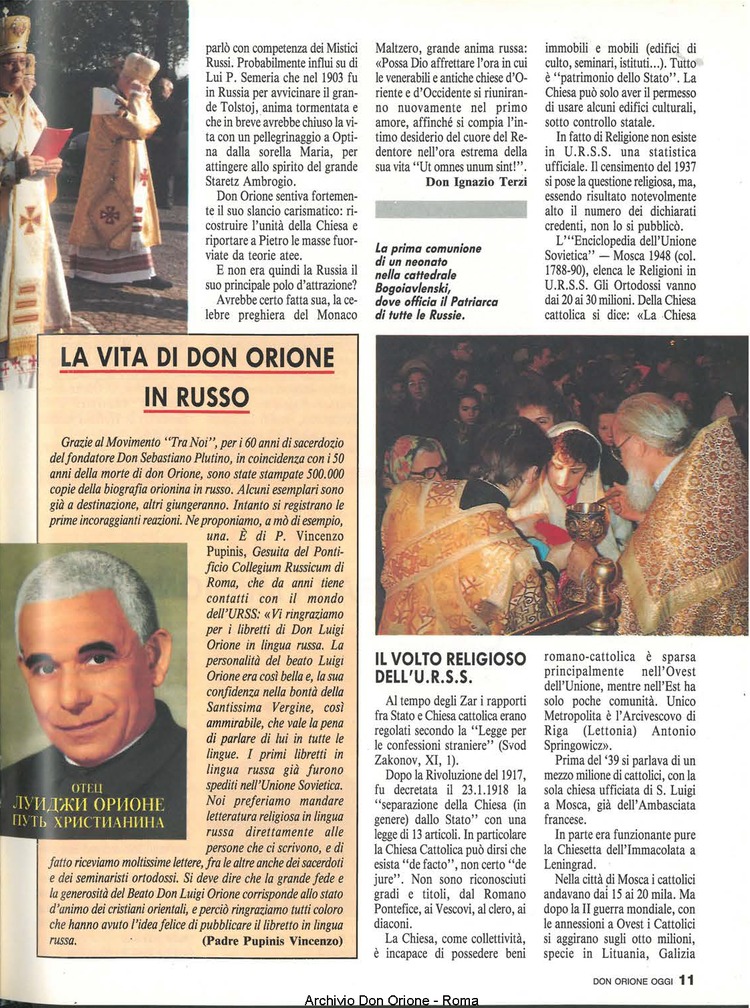 Don Orione oggi, 1991, 04, pagina 11