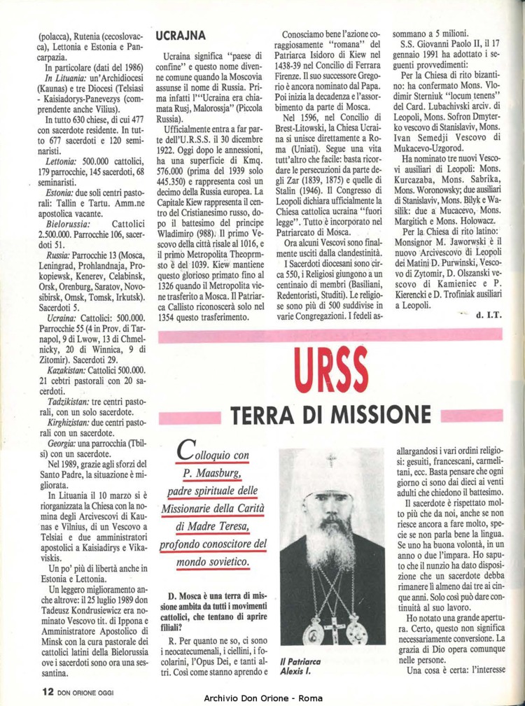 Don Orione oggi, 1991, 04, pagina 12