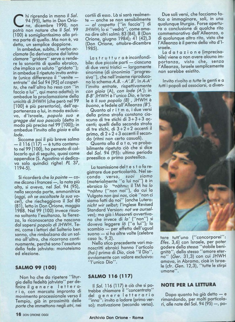 Don Orione oggi, 1991, 04, pagina 16