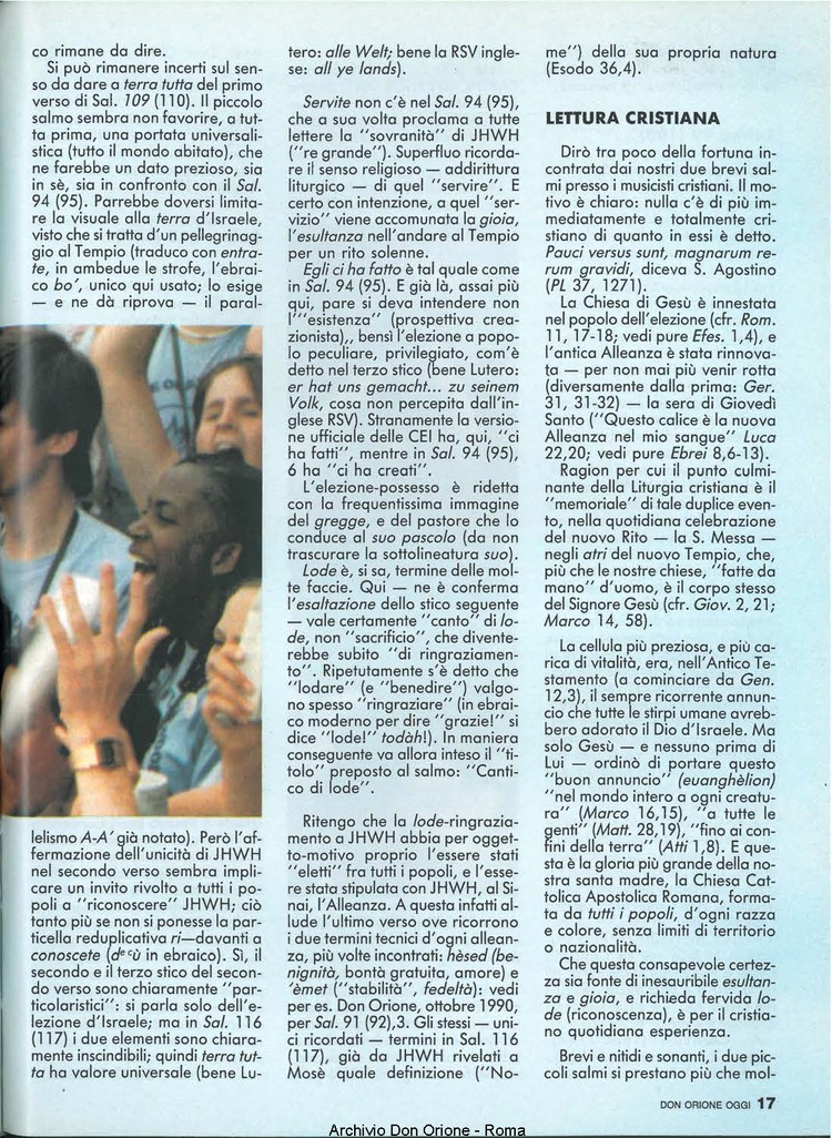 Don Orione oggi, 1991, 04, pagina 17