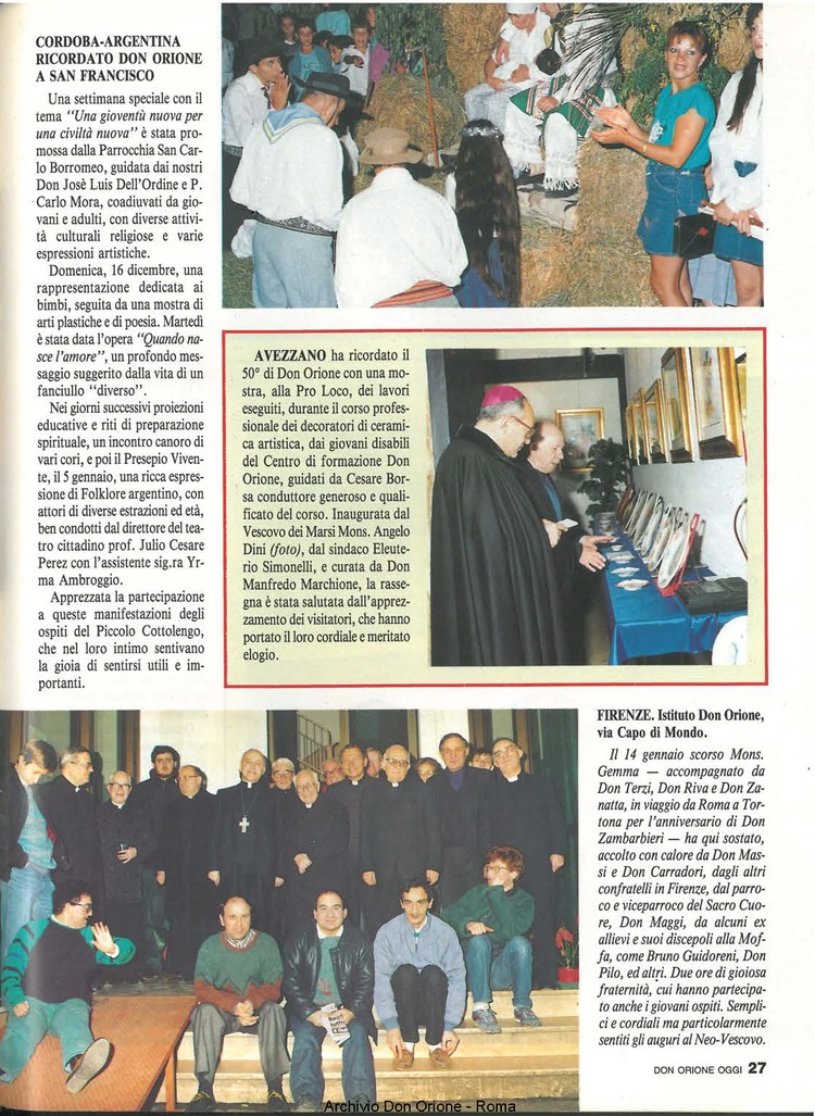 Don Orione oggi, 1991, 04, pagina 27