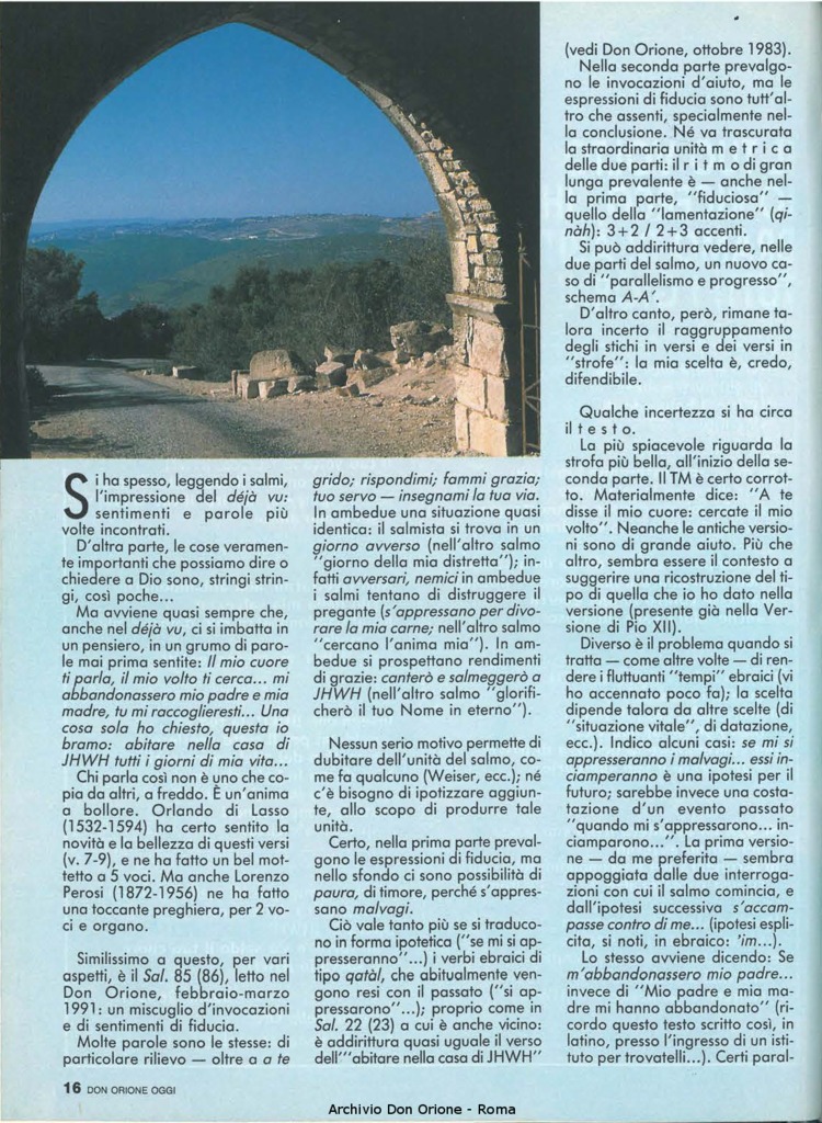 Don Orione oggi, 1991, 05, pagina 16