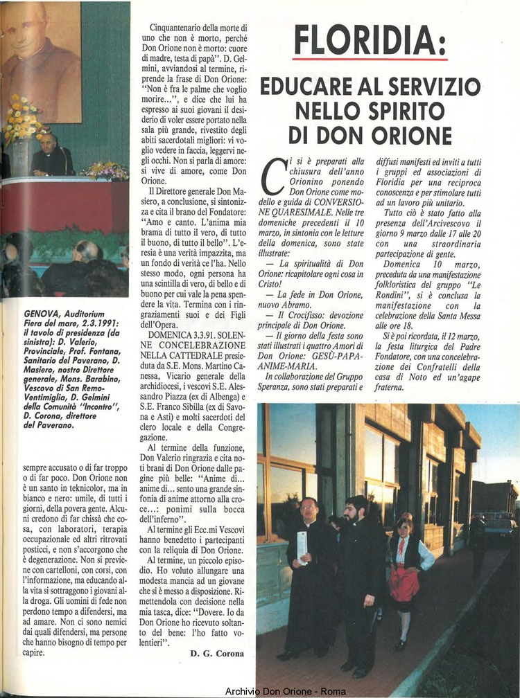 Don Orione oggi, 1991, 05, pagina 25