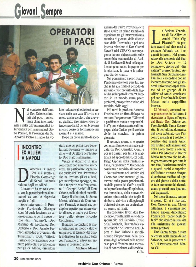 Don Orione oggi, 1991, 05, pagina 30