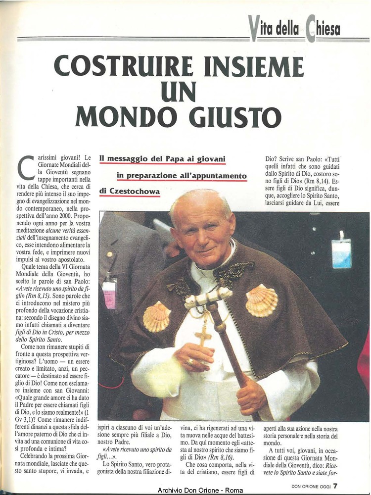 Don Orione oggi, 1991, 07, pagina 7