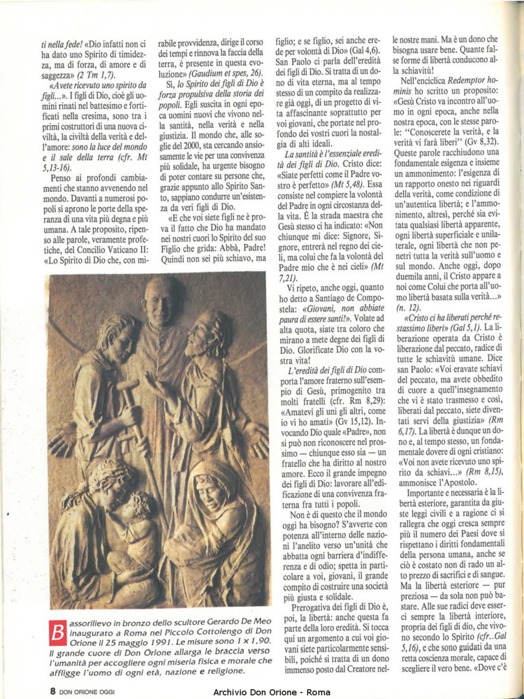 Don Orione oggi, 1991, 07, pagina 8