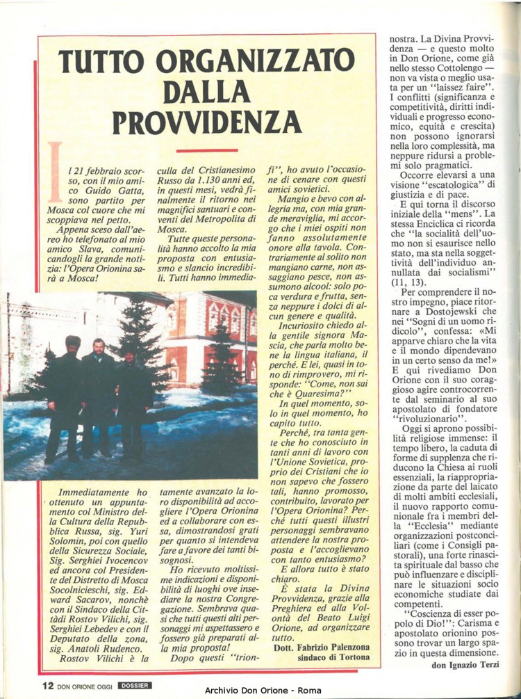 Don Orione oggi, 1991, 07, pagina 12