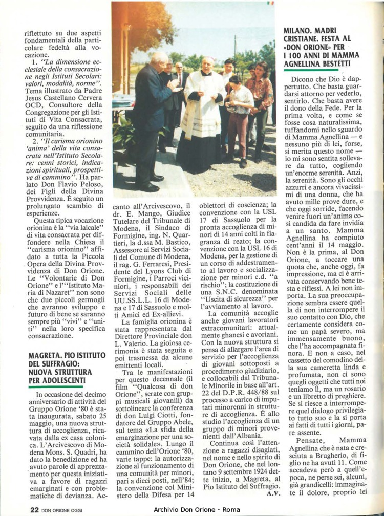 Don Orione oggi, 1991, 07, pagina 22