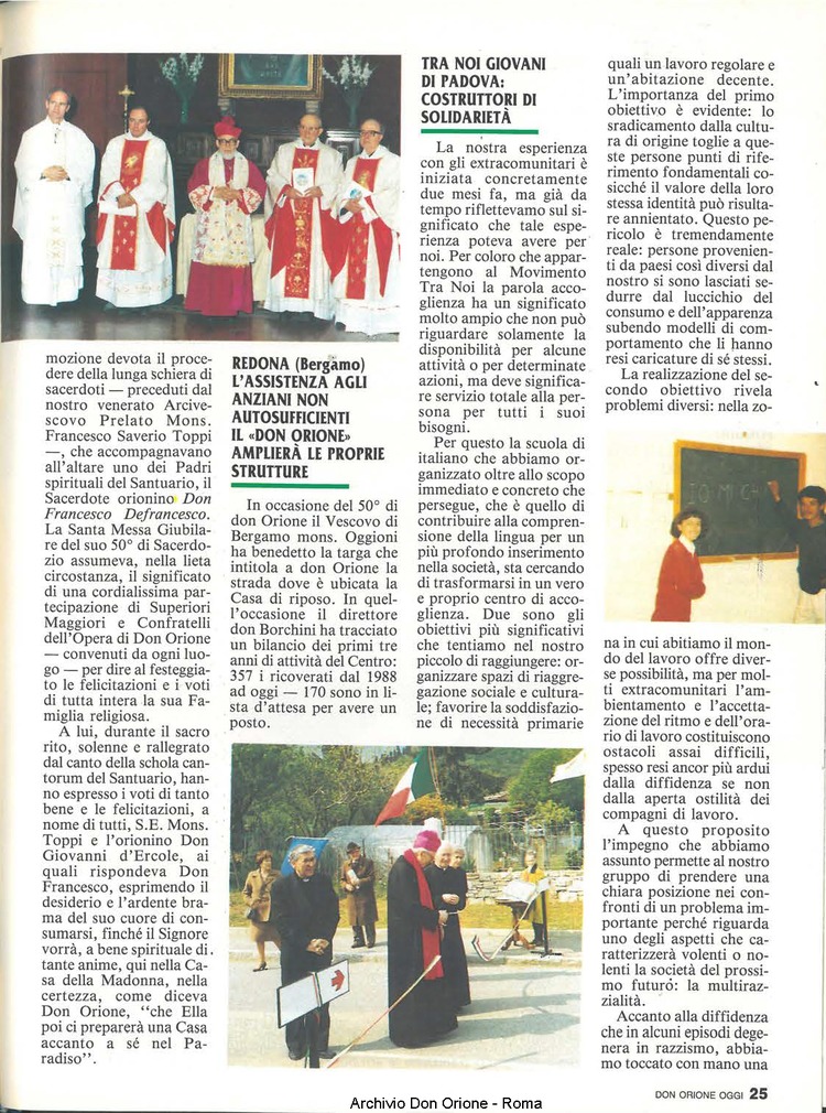 Don Orione oggi, 1991, 07, pagina 25
