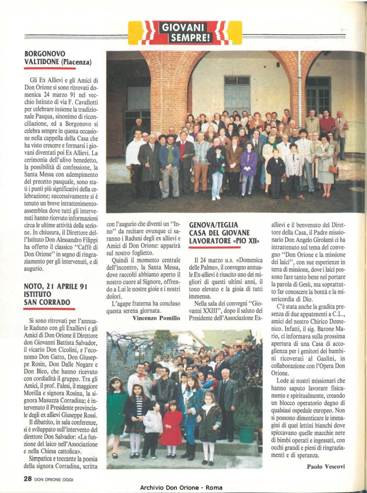 Don Orione oggi, 1991, 07, pagina 28