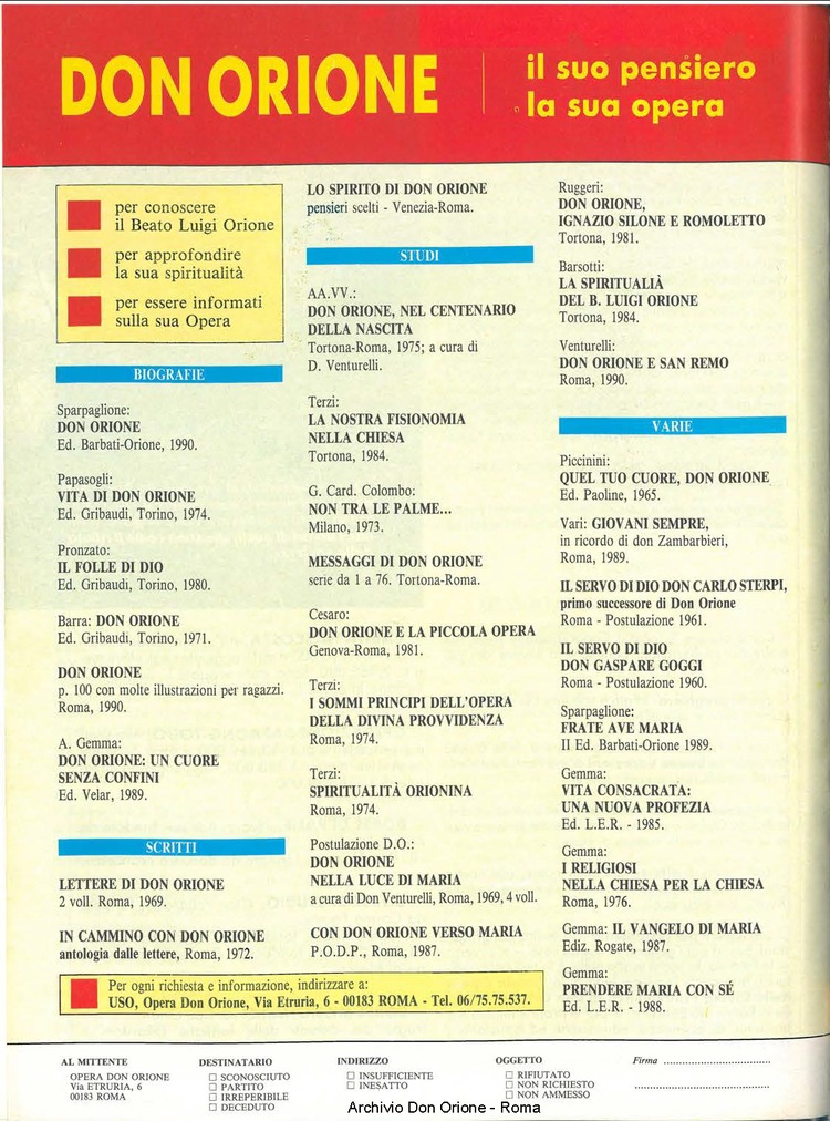 Don Orione oggi, 1991, 07, pagina 32