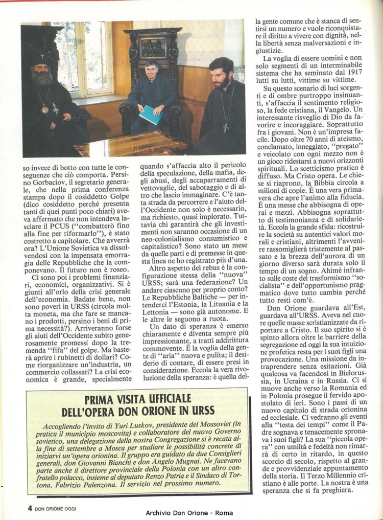 Don Orione oggi, 1991, 08, pagina 4