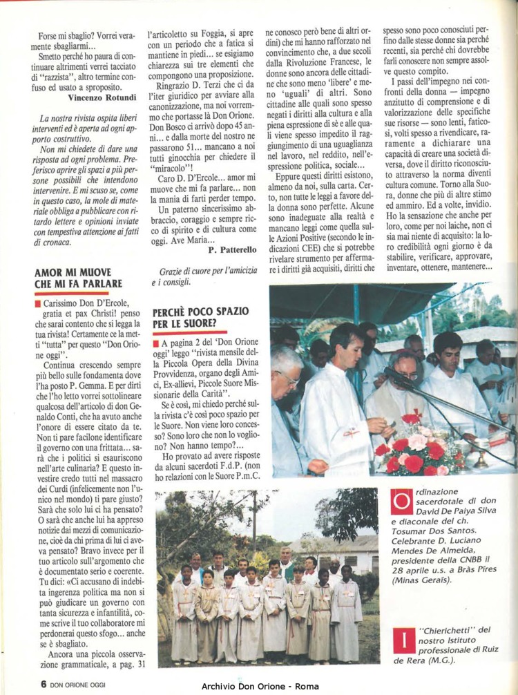 Don Orione oggi, 1991, 08, pagina 6