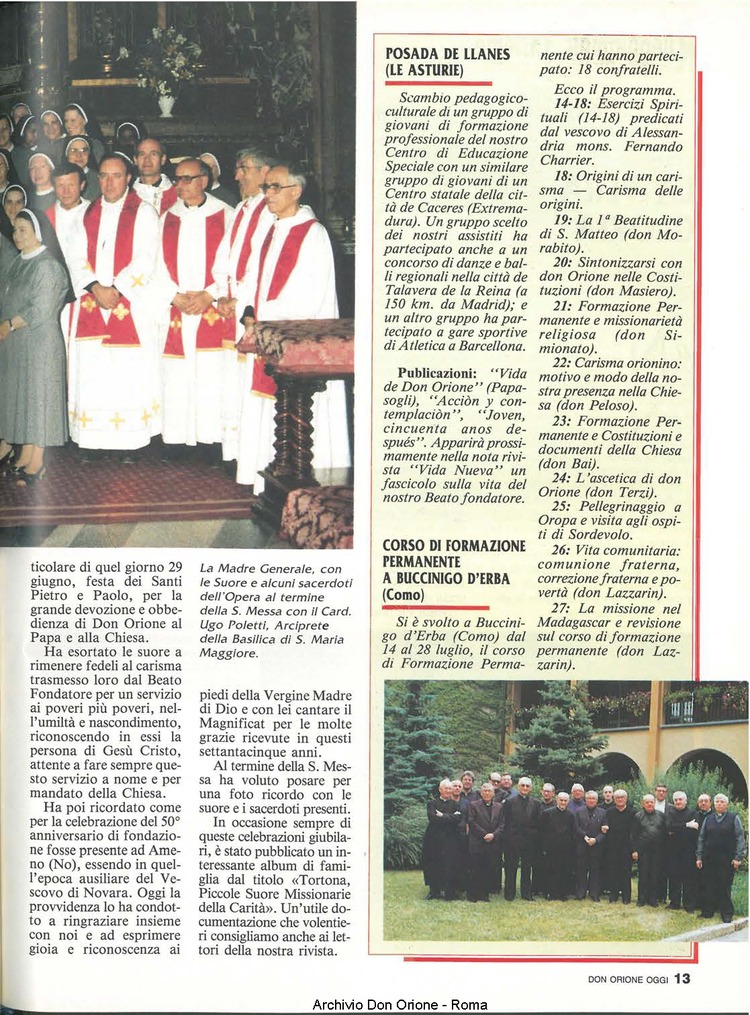 Don Orione oggi, 1991, 08, pagina 13