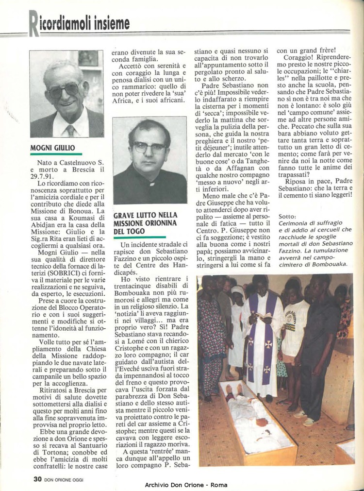 Don Orione oggi, 1991, 08, pagina 30