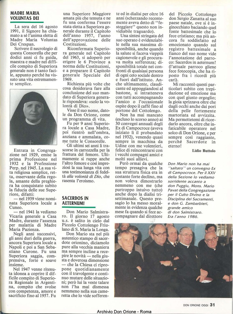 Don Orione oggi, 1991, 08, pagina 31
