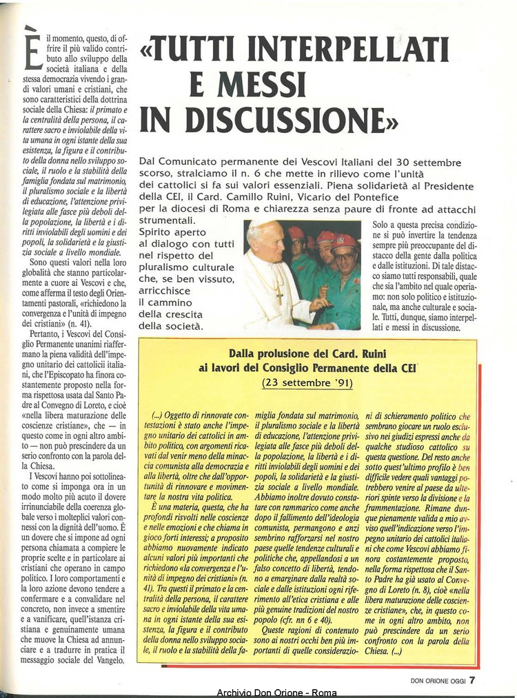 Don Orione oggi, 1991, 09, pagina 7