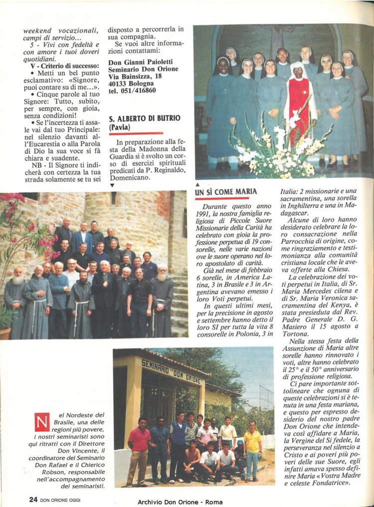 Don Orione oggi, 1991, 09, pagina 24